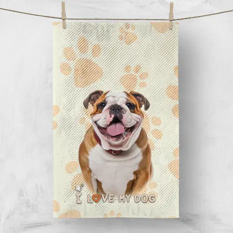 Хавлиена кърпа с домашни любимци 4329 - Хавлиена кърпа с домашни любимци 4329