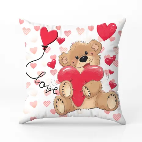 Декоративна възглавница - Свети Валентин - 5381