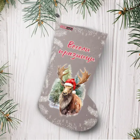 Ботуш с коледни мотиви - 2330 - Ботуш с коледни мотиви - 2330