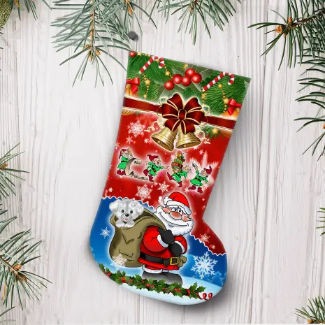 Ботуш с коледни мотиви - 2338 - Ботуш с коледни мотиви - 2338