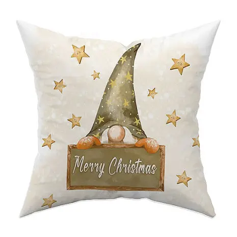 Декоративна възглавница с коледни мотиви - 2205 - Декоративна възглавница с коледни мотиви - 2205