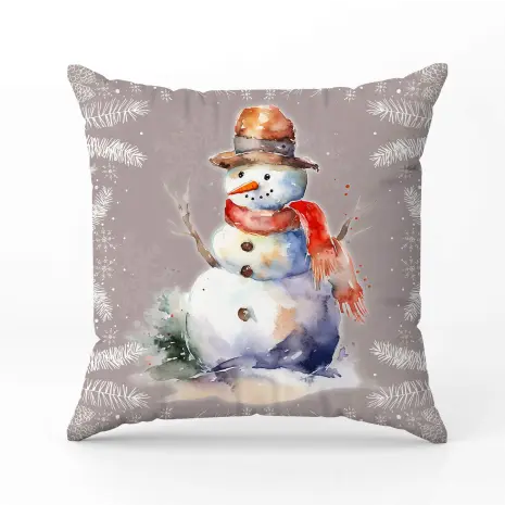 Декоративна възглавница с коледни мотиви - 2353 - Декоративна възглавница с коледни мотиви - 2353