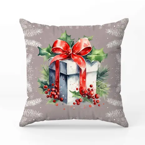 Декоративна възглавница с коледни мотиви - 2354 - Декоративна възглавница с коледни мотиви - 2354