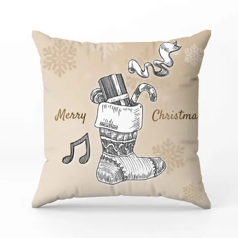 Декоративна възглавница с коледни мотиви - 2358