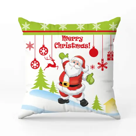 Декоративна възглавница с коледни мотиви - 2367 - Декоративна възглавница с коледни мотиви - 2367
