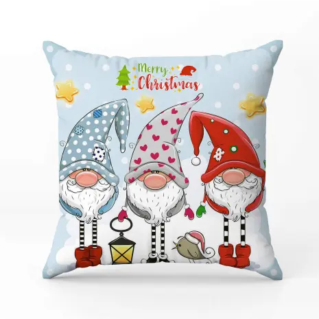 Декоративна възглавница с коледни мотиви - 2369 - Декоративна възглавница с коледни мотиви - 2369