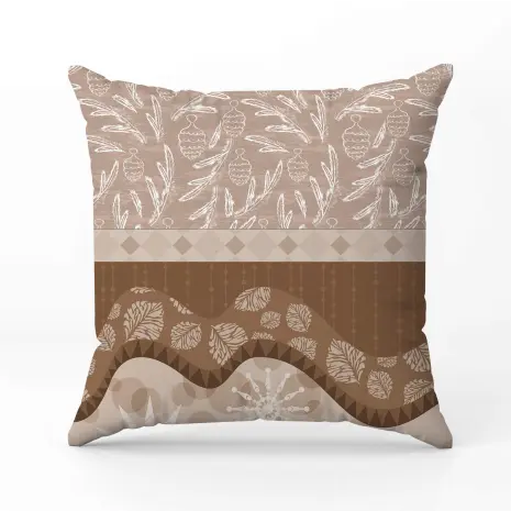 Декоративна възглавница с коледни мотиви - 2379 - Декоративна възглавница с коледни мотиви - 2379