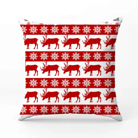 Декоративна възглавница с коледни мотиви - 2382 - Декоративна възглавница с коледни мотиви - 2382