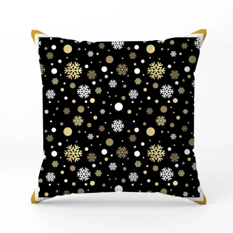 Декоративна възглавница с коледни мотиви - 2387 - Декоративна възглавница с коледни мотиви - 2387