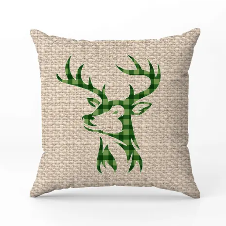 Декоративна възглавница с коледни мотиви - 23992 - Декоративна възглавница с коледни мотиви - 23992