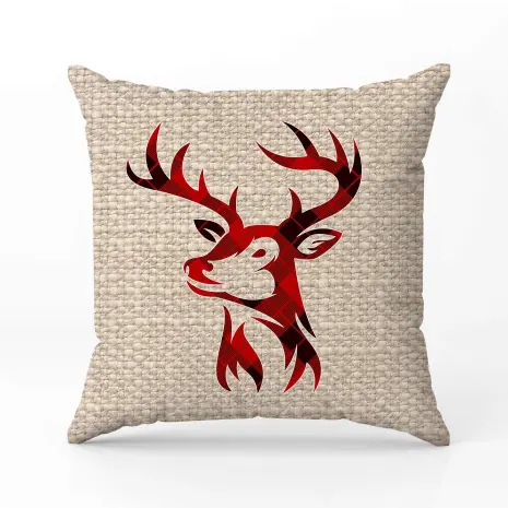 Декоративна възглавница с коледни мотиви - 23993 - Декоративна възглавница с коледни мотиви - 23993