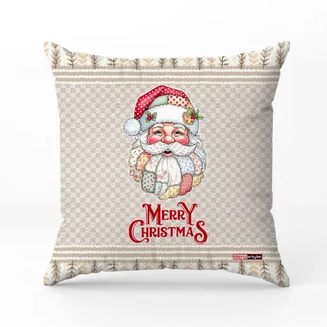 Декоративна възглавница с коледни мотиви - 5301 - Декоративна възглавница с коледни мотиви - 5301