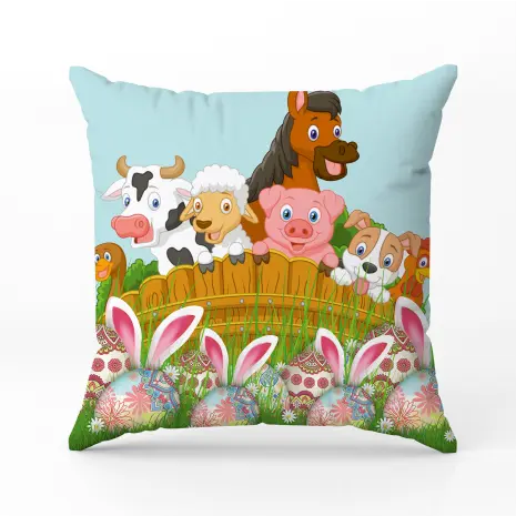 Декоративна възглавница - Великденски мотиви - 5069 - Декоративна възглавница - Великденски мотиви - 5069