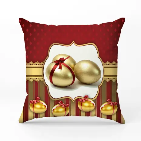 Декоративна възглавница - Великденски мотиви - 5071 - Декоративна възглавница - Великденски мотиви - 5071