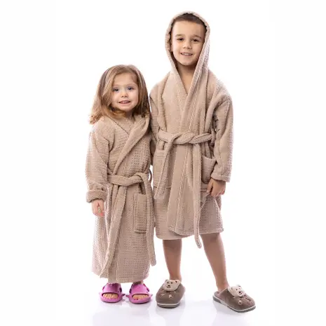 Детски халат Елеганс - Капучино - Детски халат Елеганс - Капучино