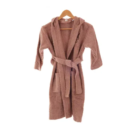 Детски халат Мери-MS кафяво - Детски халат Мери-MS кафяво