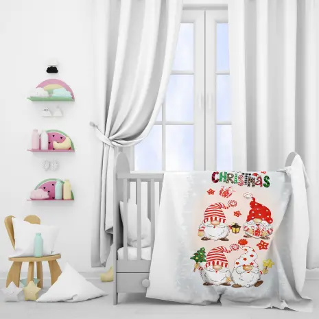 ДЕТСКО ПОЛАРЕНО ОДЕЯЛО С КОЛЕДНИ МОТИВИ 4462 - ДЕТСКО ПОЛАРЕНО ОДЕЯЛО С КОЛЕДНИ МОТИВИ 4462