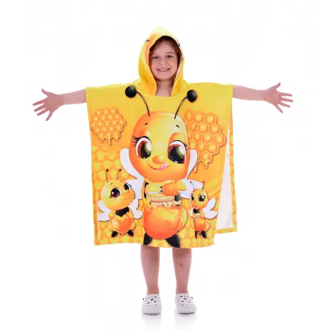 Детско пончо - Медена пчела - Детско пончо - Медена пчела