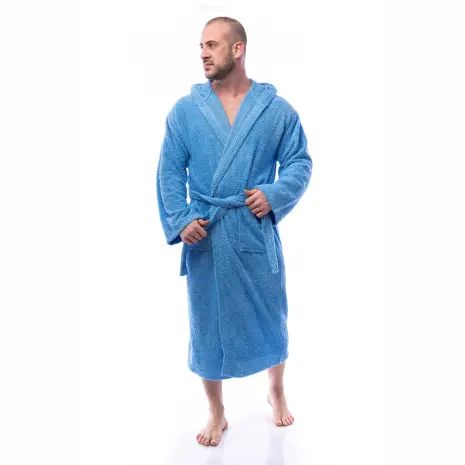 Халат Маер - Морско синьо - мъжки - Халат Маер - Морско синьо - мъжки