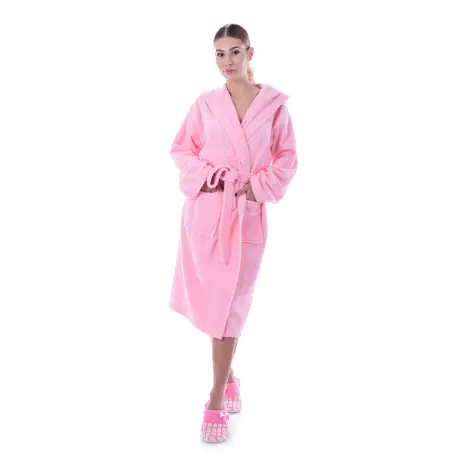 Халат Маер - Розов - дамски - Халат Маер - Розов - дамски