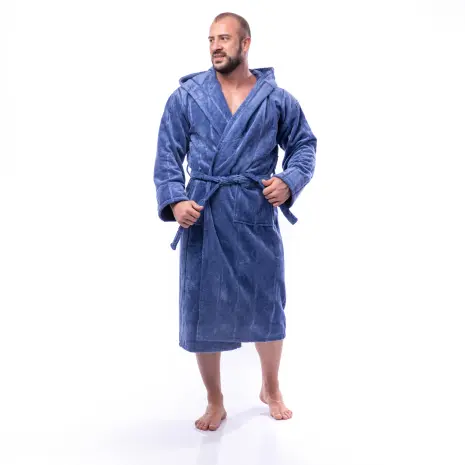Халат нишка - Дънково - мъжки - Халат нишка - Дънково - мъжки