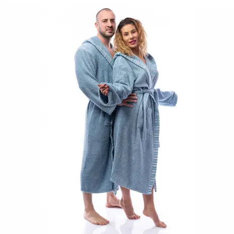 Халат Вивиен - Дънково - дамски - Халат Вивиен - Дънково - дамски