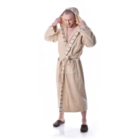 Халат Вивиен - Капучино - мъжки - Халат Вивиен - Капучино - мъжки