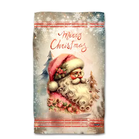Хавлиена кърпа с коледни мотиви - 4425 - Хавлиена кърпа с коледни мотиви - 4425