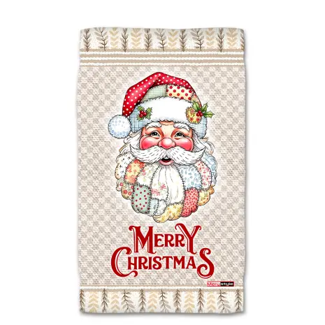 Хавлиена кърпа с коледни мотиви - 5295 - Хавлиена кърпа с коледни мотиви - 5295
