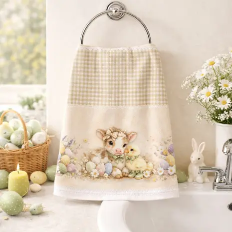 Хавлиена кърпа с Великденски мотиви - 5451