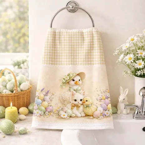 Хавлиена кърпа с Великденски мотиви - 5452