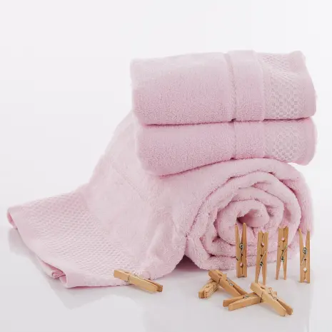 Хавлия за баня Микропамук - Розово - Хавлия за баня Микропамук - Розово