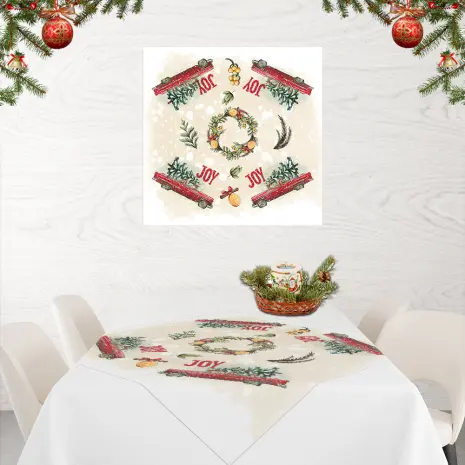 Каре с коледни мотиви - 2212 - Каре с коледни мотиви - 2212