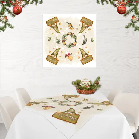 Каре с коледни мотиви - 2215 - Каре с коледни мотиви - 2215