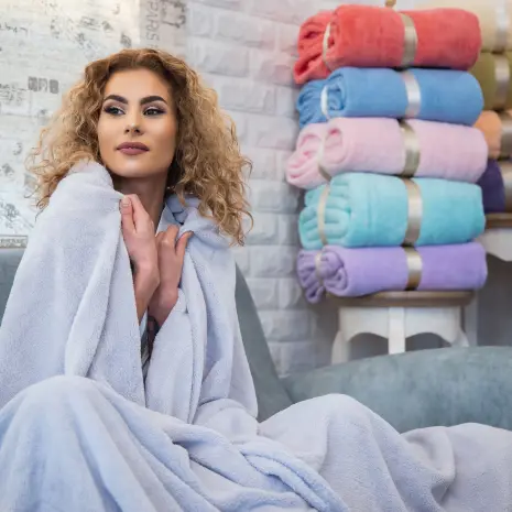 Одеяло Нежна Топлина - Светло сиво - Одеяло Нежна Топлина - Светло сиво