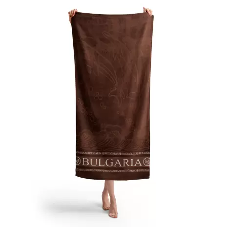 Плажна хавлия Делфин MS - Кафяво - Плажна хавлия Делфин MS - Кафяво