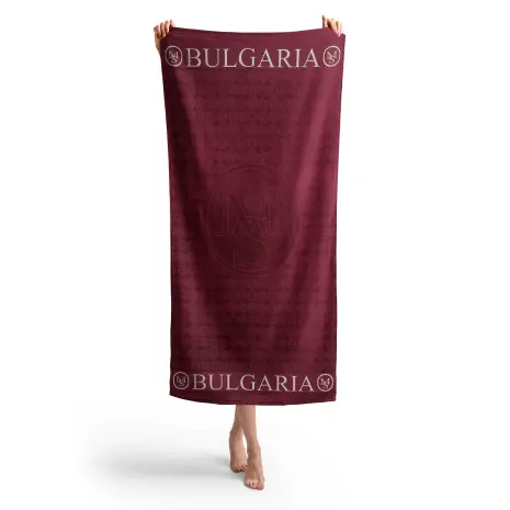 Плажна хавлия MS - Бордо - Плажна хавлия MS - Бордо