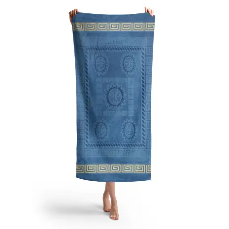 Плажна хавлия с мотив - Дънково - Плажна хавлия с мотив - Дънково