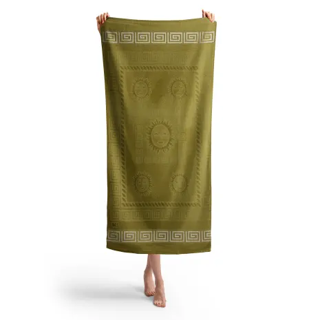 Плажна хавлия с мотив - Тютюн - Плажна хавлия с мотив - Тютюн