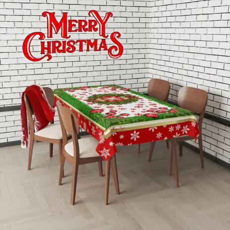 Покривка с коледни мотиви - 3121 - Покривка с коледни мотиви - 3121