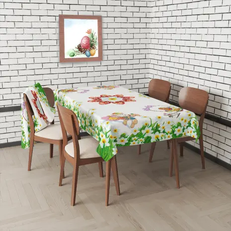 Покривка с великденски мотиви - 4088 - Покривка с великденски мотиви - 4088