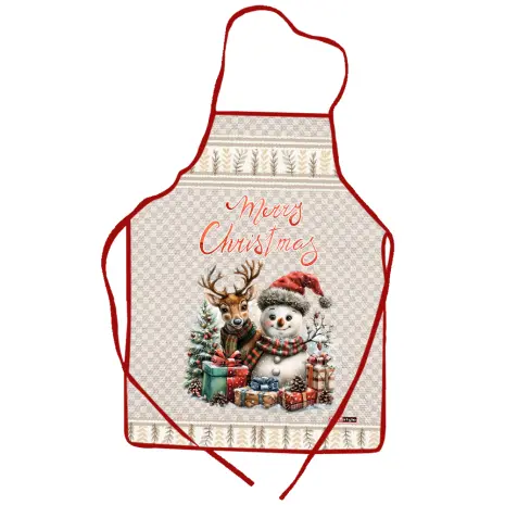 Престилка с коледни мотиви - 5315 - Престилка с коледни мотиви - 5315