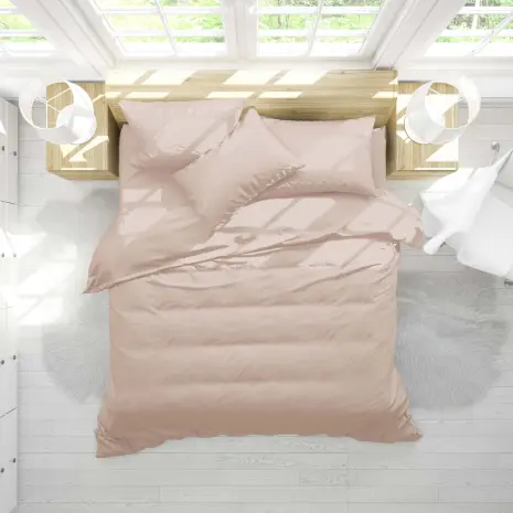 СПАЛЕН КОМПЛЕКТ РАНФОРС ЕДНОЦВЕТЕН КАПУЧИНО - СПАЛЕН КОМПЛЕКТ РАНФОРС ЕДНОЦВЕТЕН КАПУЧИНО