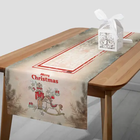 Тишлайфер за маса с коледни мотиви - 4434 - Тишлайфер за маса с коледни мотиви - 4434