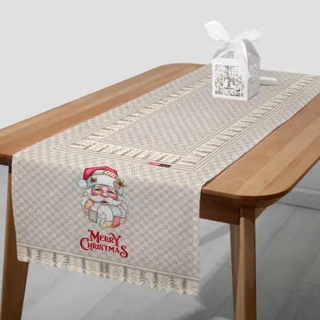 Тишлайфер за маса с коледни мотиви - 5325 - Тишлайфер за маса с коледни мотиви - 5325