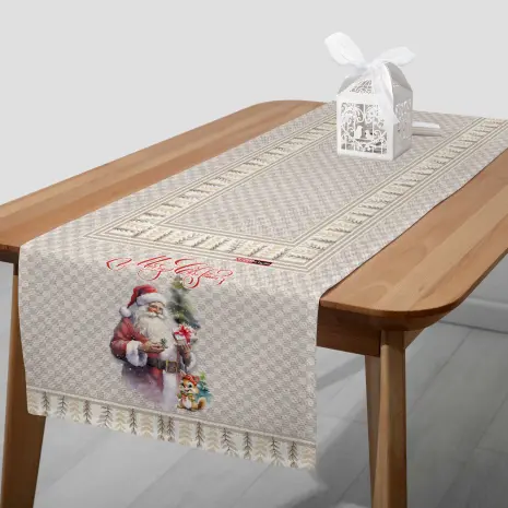 Тишлайфер за маса с коледни мотиви - 5326 - Тишлайфер за маса с коледни мотиви - 5326
