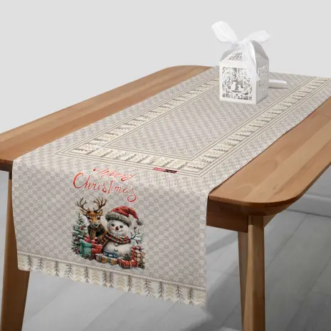 Тишлайфер за маса с коледни мотиви - 5327 - Тишлайфер за маса с коледни мотиви - 5327