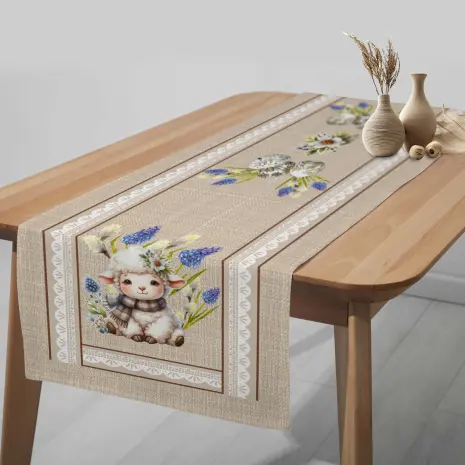 Тишлайфер за маса с великденски мотиви - 4077 - Тишлайфер за маса с великденски мотиви - 4077