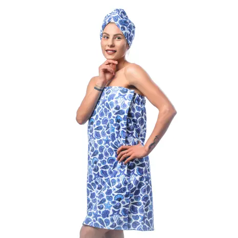 Тюрбан с принт комплект М1 - Тюрбан с принт комплект М1