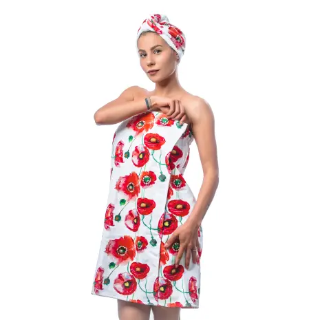 Тюрбан с принт комплект М4 - Тюрбан с принт комплект М4